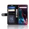 OnePlus 7 Pro - Crazy Horse Plnboksfodral - Svart