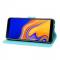 Samsung Galaxy J6 Plus - Flower Plnboksfodral - Bl
