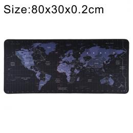 800 x 300 mm Musmatta/Skrivbordsmatta Världskarta