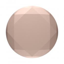 PopSockets Avtagbart Grip med Ställfunktion Premium Metallic Diamond RoseGold