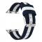 Nylon Armband Med Vertikal Design Apple Watch 41/4