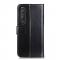 Sony Xperia 1 III - Tri-Color Lder Fodral - Svart