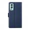 OnePlus Nord 2 5G - Slim Lder Fodral - Bl