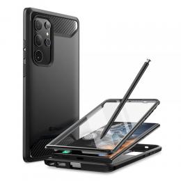 Supcase Supcase Samsung Galaxy S22 Ultra Skal Clayco Xenon Svart - Teknikhallen.se