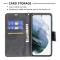 Samsung Galaxy S21 FE Fodral Solid Shark Lder Svart