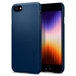 Spigen iPhone 7/8/SE Skal Thin Fit Navy Blå