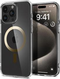 Spigen iPhone 15 Pro Max Skal MagSafe Ultra Hybrid Guld