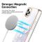 iPhone 15 Pro Skal MagSafe Marmor Vit