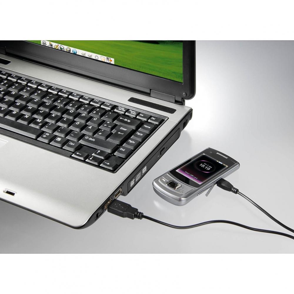 HAMA Micro-USB Laddkabel - Svart