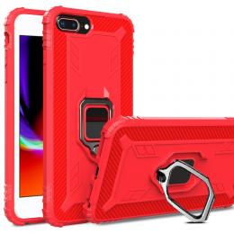 iPhone 7/8 Plus - Ring Skal - Röd