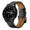 Tech-Protect kta Lder Armband Samsung Galaxy Watch 4 Svart