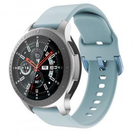  Silikon Armband Smartwatch - Ljus Blå (22 mm) - Teknikhallen.se