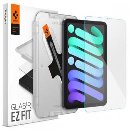Spigen iPad Mini (2021) Skärmskydd "Ez Fit" GLAS.tR Härdat Glas