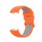 Fitbit Charge 4/3 Silikon Trningsarmband Orange/Gr