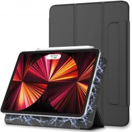 iPad Pro 11 (2021) - 2in1 Magnet Tri-Fold Fodral - Svart