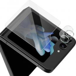 IMAK Galaxy Z Flip 5 Skärmskydd/Linsskydd Härdat Glas