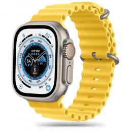 Tech-Protect Tech-Protect Apple Watch 42/44/45/49 mm Armband Iconband Pro Gul - Teknikhallen.se
