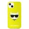 Karl Lagerfeld iPhone 13 Skal TPU Choupette Fluorescent Gul