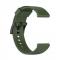 Silikon Armband Fr Suunto (24mm) Mrk Grn