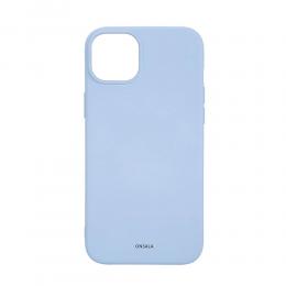 ONSALA iPhone 15 Plus MagSafe Skal Med Silikonyta Ljusblå