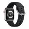 Silikon Armband - Apple Watch 41/40/38 mm - Svart