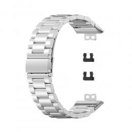 Lyxigt Metallarmband För Huawei Watch Fit - Silver