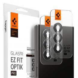 Spigen Galaxy Z Fold 6 2-PACK Optik.tR "Ez Fit" Linsskydd Svart