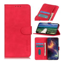 KHAZNEH Samsung Galaxy A33 5G Fodral Retro Röd