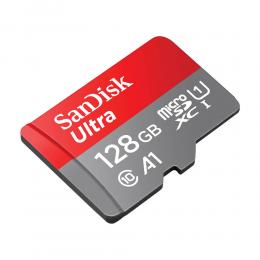 SanDisk SanDisk MicroSDHC Ultra Mobil 128 GB Inkl. Adapter - Teknikhallen.se
