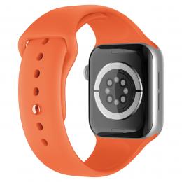 Apple Watch 38/40/41 mm Silikon Armband (S/M) Orange