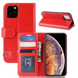 iPhone 11 Pro Max - Plånboksfodral - Röd