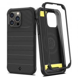 Spigen Spigen iPhone 14 Pro Skal 360 Geo Armor Svart - Teknikhallen.se