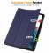 Samsung Galaxy Tab A9 Plus Fodral Tri-Fold Pennhllare Mrk Bl