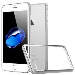 iPhone 7/8 Plus - Färgad TPU - Silver