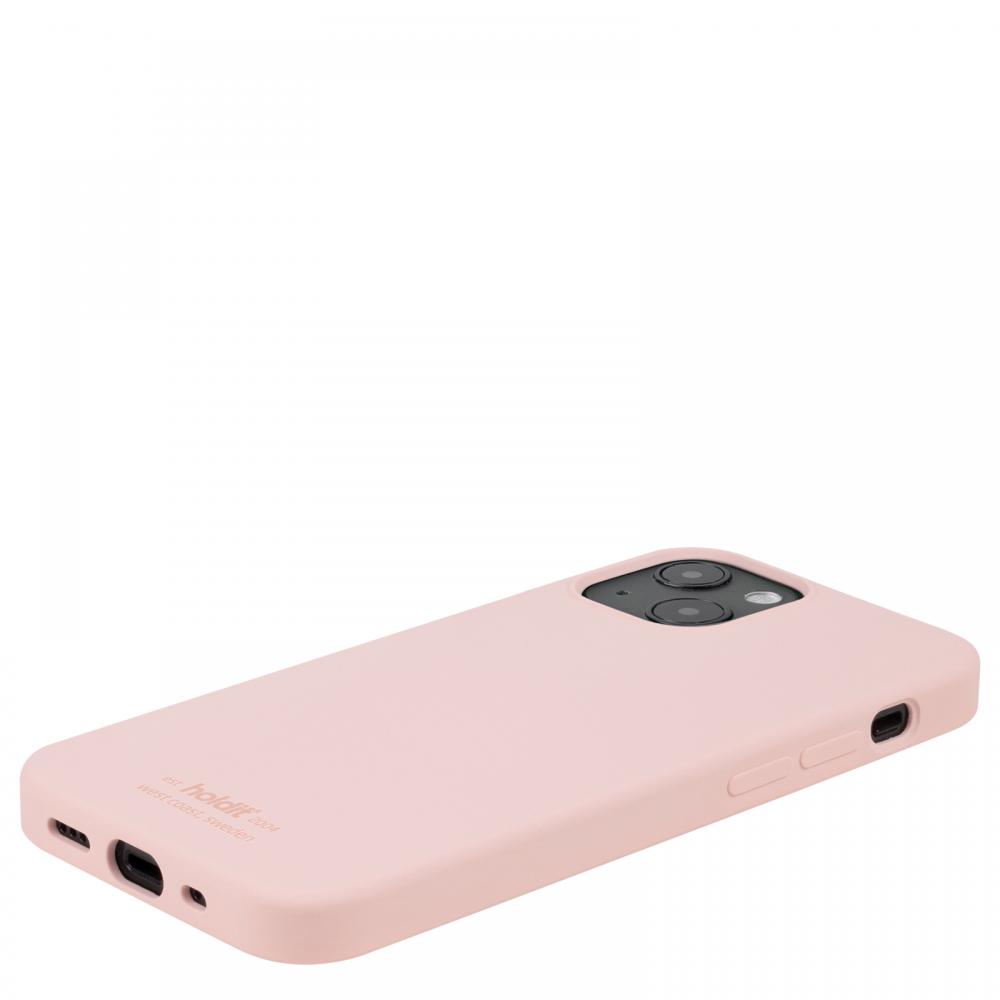 holdit iPhone 13 Mini - holdit Mobilskal Silikon - Blush Pink - Teknikhallen.se