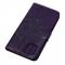 iPhone 13 Pro - Butterfly Tryck Lder Fodral - Lila