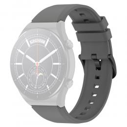 Silikon Armband Smartwatch (22 mm) Grå
