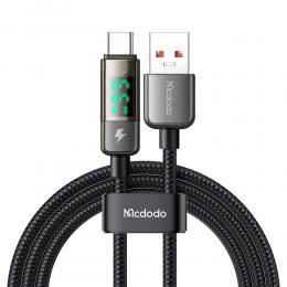 Mcdodo 1.8m 100W 6A USB-C Auto Off Kabel Svart
