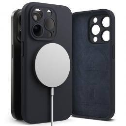 Ringke iPhone 15 Pro Skal MagSafe Silikon Deep Blue