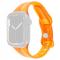 Apple Watch 38/40/41mm CrystalFlex TPU Armband Orange