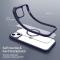 LEEU DESIGN iPhone 15 Skal MagSafe Hybrid Bl