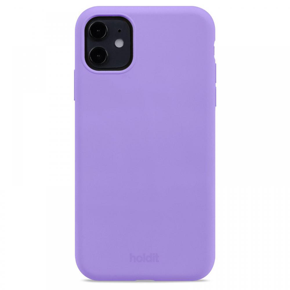 holdit iPhone 11/XR Mobilskal Silikon Violet