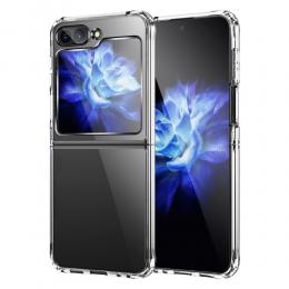 Samsung Galaxy Z Flip 5 Skal Shockproof TPU/Akryl Transparent