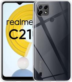 Realme C21 - Transparent TPU Skal