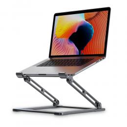 Tech-Protect Prodesk Laptop Stativ Universal Grå