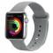 Silikon Armband Apple Watch 42/44/45 mm Gr