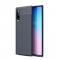 Samsung Galaxy Note 10 - Litchi lderskal - Mrk Bl