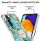 Samsung Galaxy A54 5G Skal Marmor TPU Bl Blommor