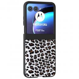 Motorola Razr 50 5G Mobilskal Leopard Mönster