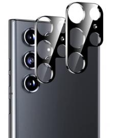 2-Pack Samsung S23 Ultra Linsskydd I Härdat Glas - Svart